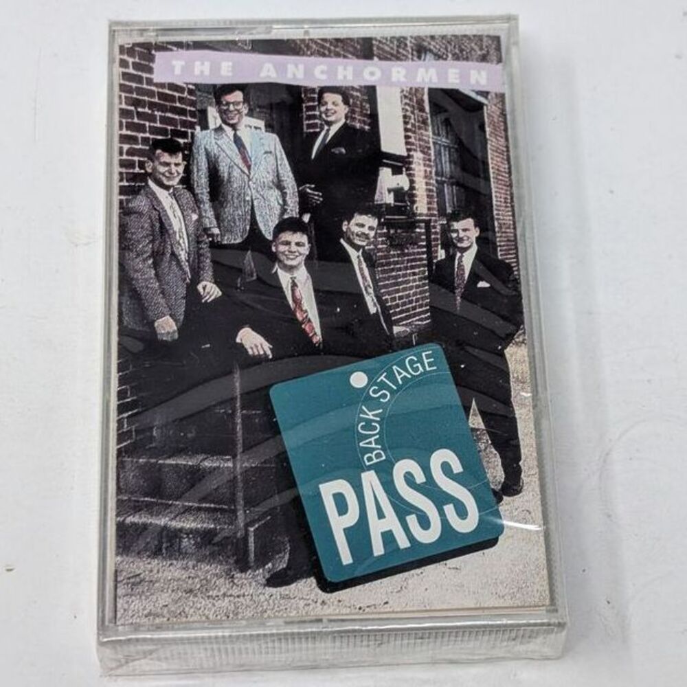The Anchormen Back Stage Pass Southern Gospel Music Cassette‎ Tape Christian NEW
